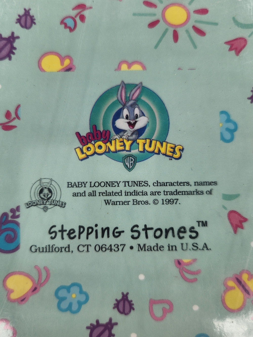 Vintage 1997 Baby Looney Tunes Baby Book UNUSED First Five Years Bugs Bunny - Picture 3 of 9